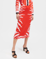 La DoubleJ Pencil Skirt La DoubleJ Pencil Skirt Zebra Placée SKI0011VIS006ZEB0002