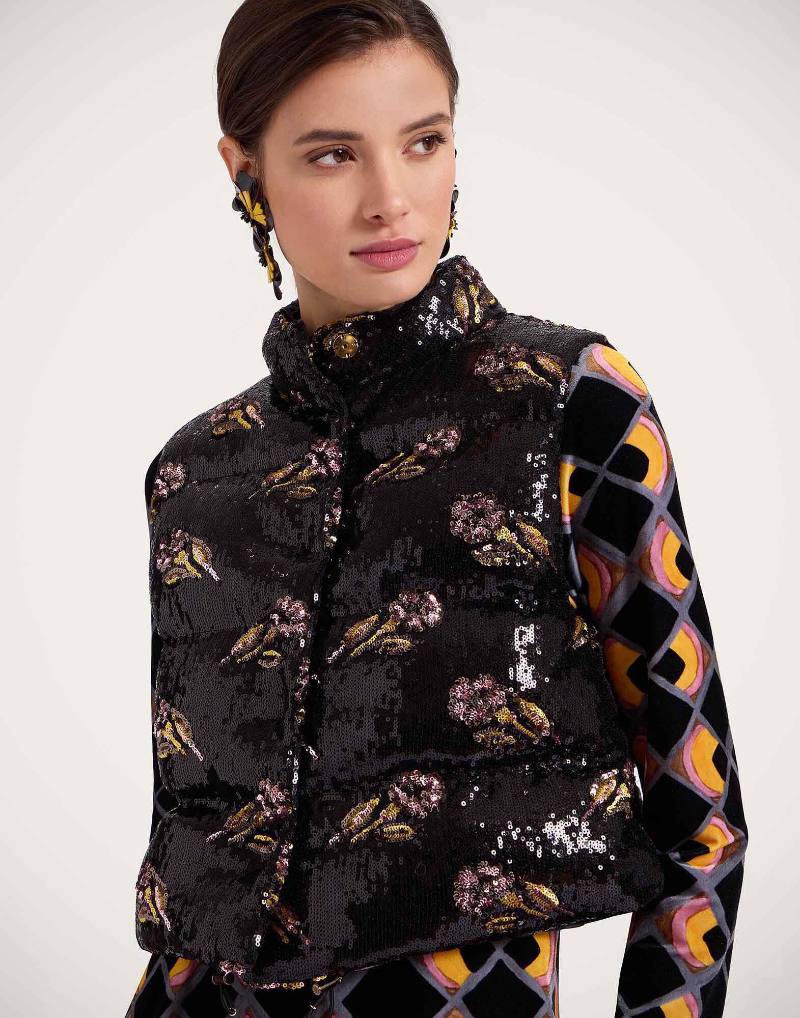 La DoubleJ Bonbon Puffer Vest Mayfair Black DOW0012PAI007MAY02BL01