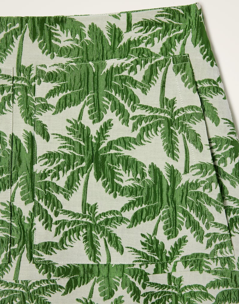 La DoubleJ Short Skirt La DoubleJ Short Skirt Tropicana White SKI0027JCQ112TRC03WH01