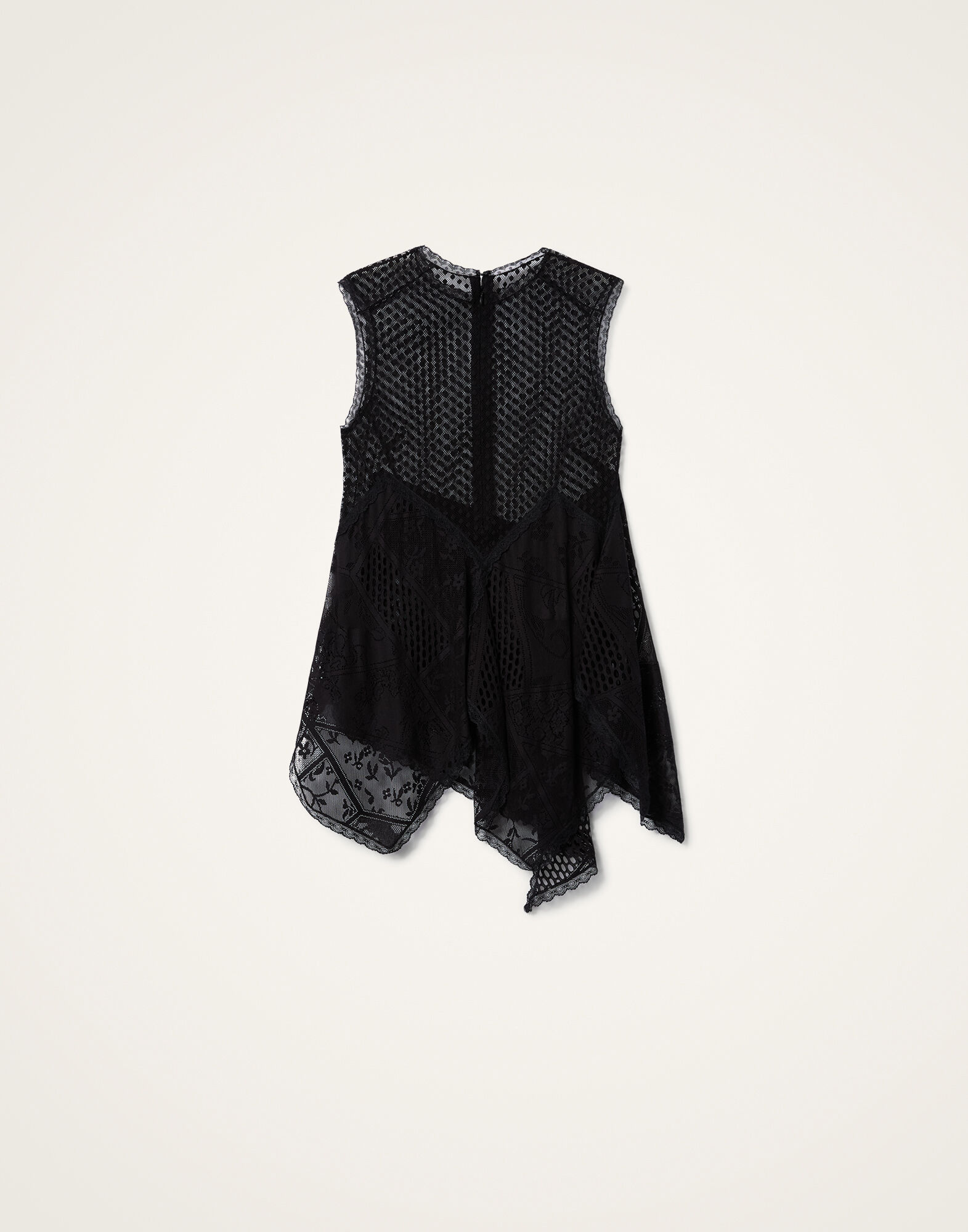 La DoubleJ Aura Top Solid Black TOP0189LAC009SOLIDBL01