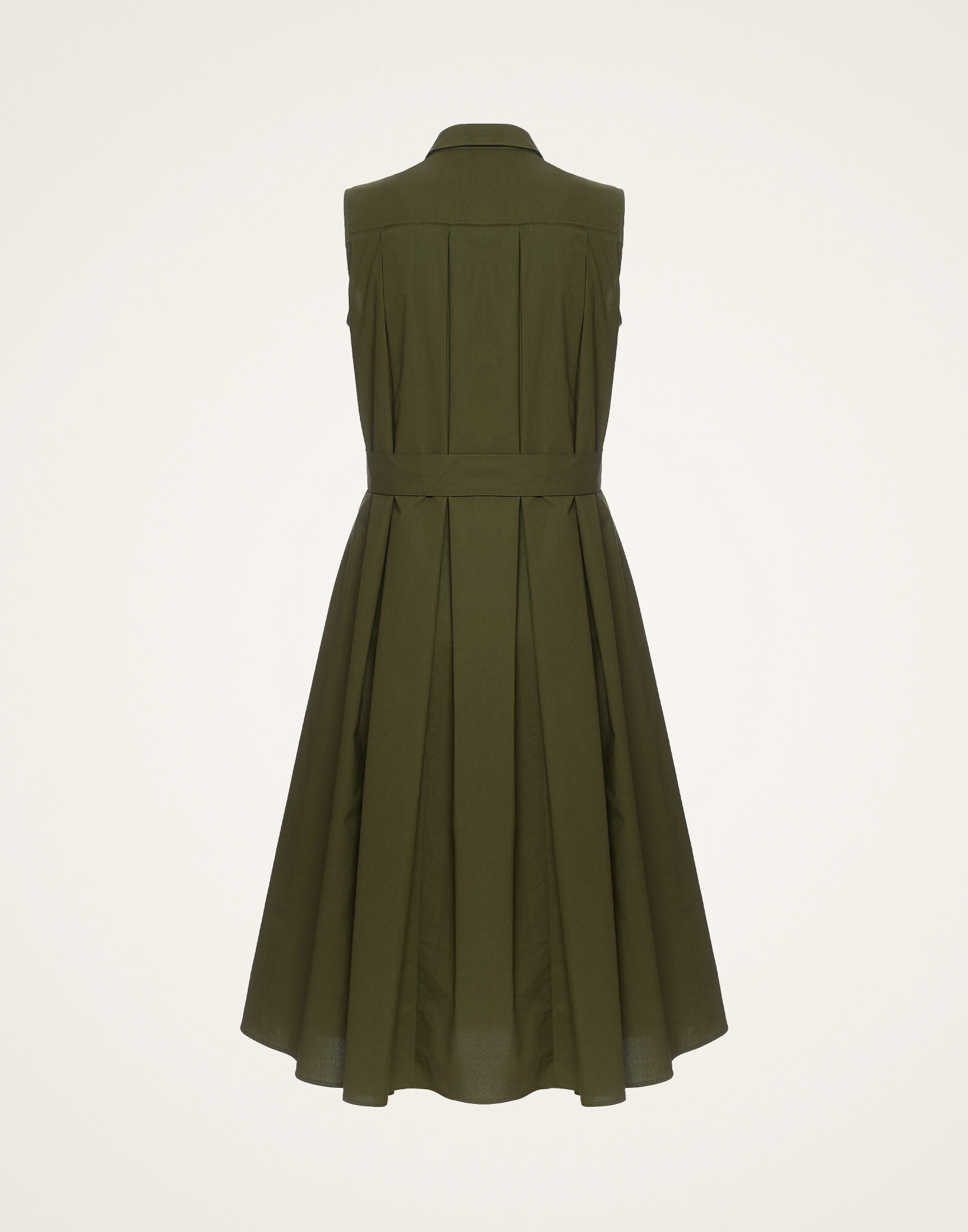 La DoubleJ Tootsie Dress Solid Camouflage DRE0735COT043SOLIDGR08