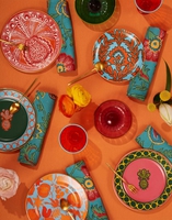 La DoubleJ Dessert Plate Set of 2 La DoubleJ Dessert Plate Set of 2 Pineapple Arancio DIS0031CER001PNP0007