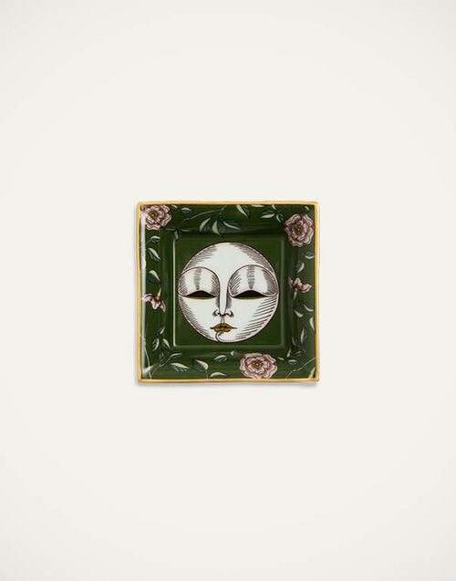 La DoubleJ Mini Trinket Tray La DoubleJ Mini Trinket Tray The Moon Dark Green TRI0009CER001MOO03GR03