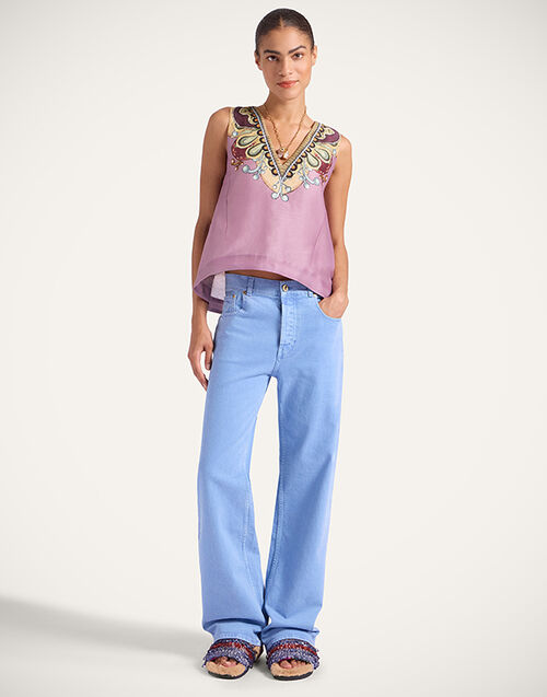 La DoubleJ Better Than Your Boyfriend Jeans Light Blue TRO0091DEN001SOLIDBU01