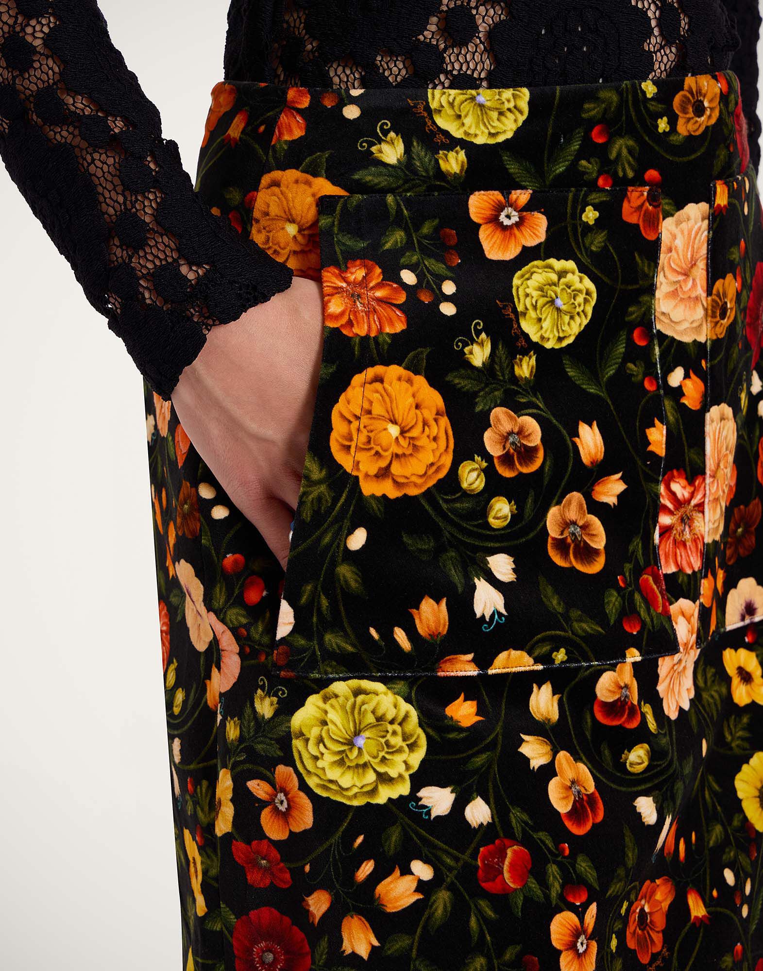 La DoubleJ Short Skirt Botticelli Black SKI0027VEL001CEL01BL01