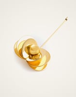 La DoubleJ Aura Pin La DoubleJ Aura Pin 24k Gold Plate BCH0001BRA003SOLIDYE05