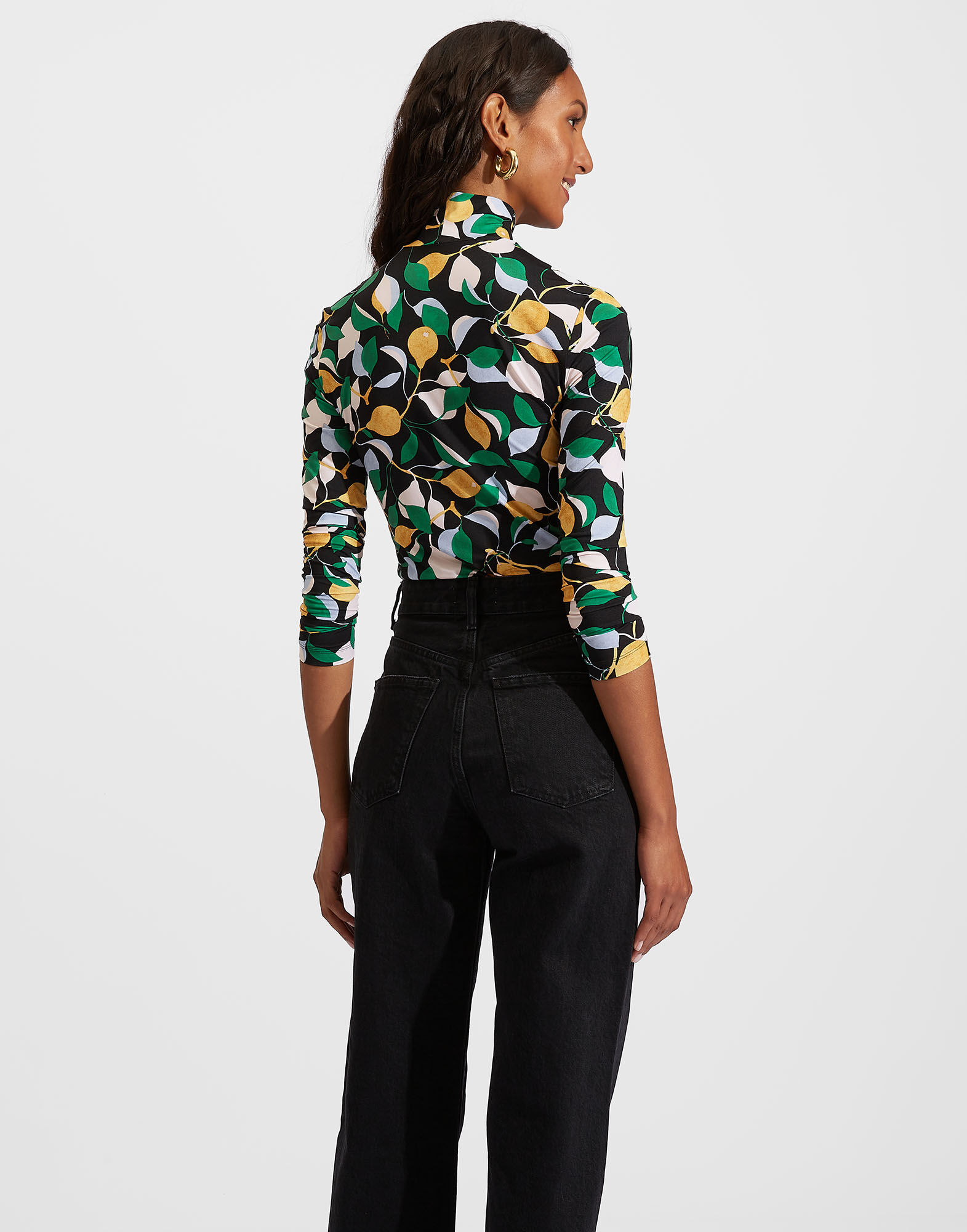 La DoubleJ Turtleneck Orchard SHI0030JER005ORH0001