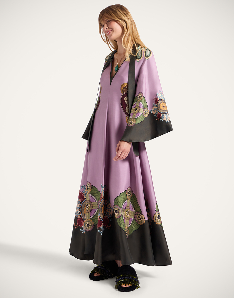 La DoubleJ Magnifico Dress La DoubleJ Magnifico Dress Nucleus Placée Dusty Pink DRE0232SIL001NUC06PI10