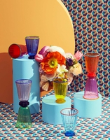 La DoubleJ Rainbow Glass Set of 8 La DoubleJ Rainbow Glass Set of 8 Rainbow GLA0003MUR001ASS0001