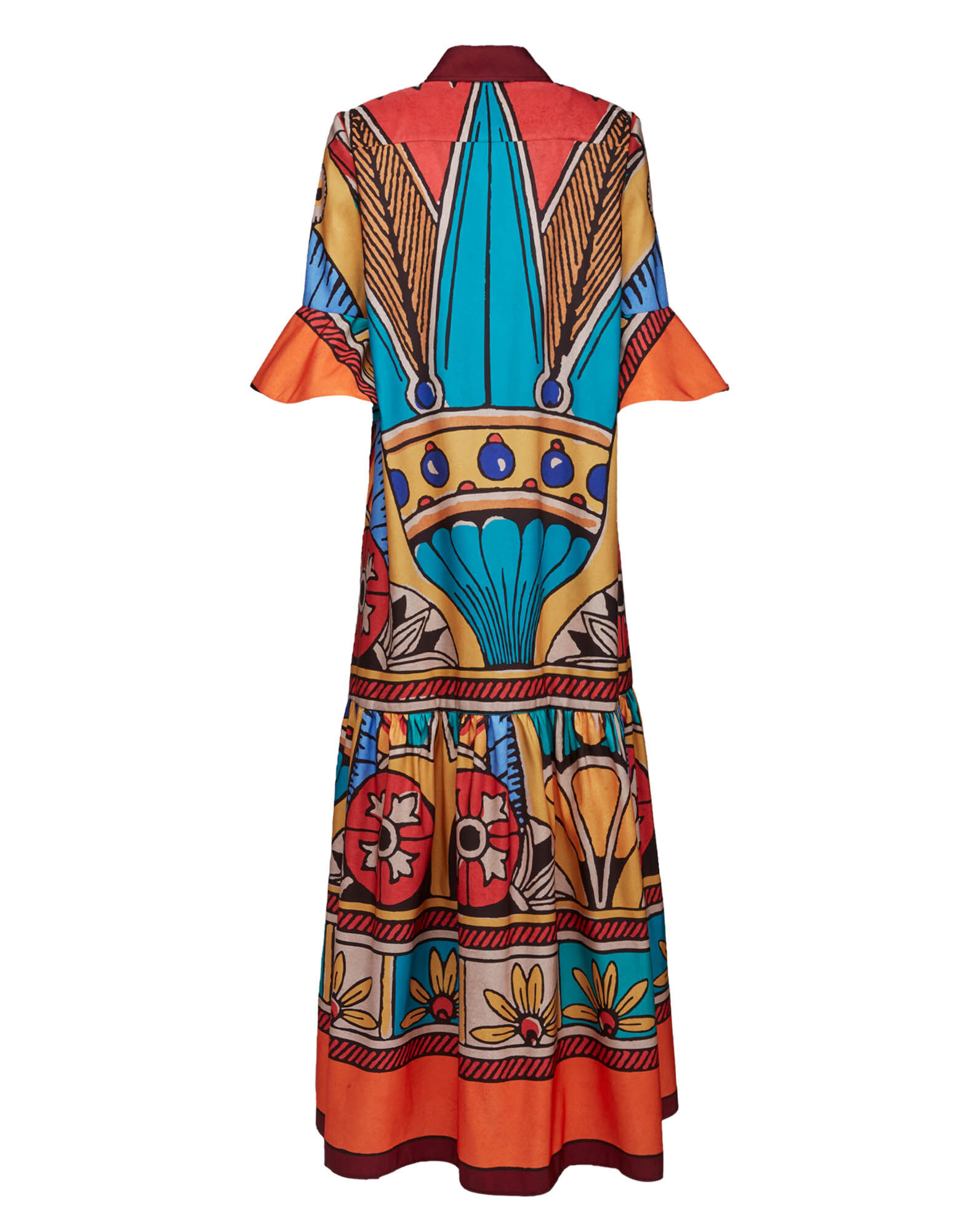 La DoubleJ Artemis Dress Philae Plac&eacute;e DRE0176FAI004PHI01MU01