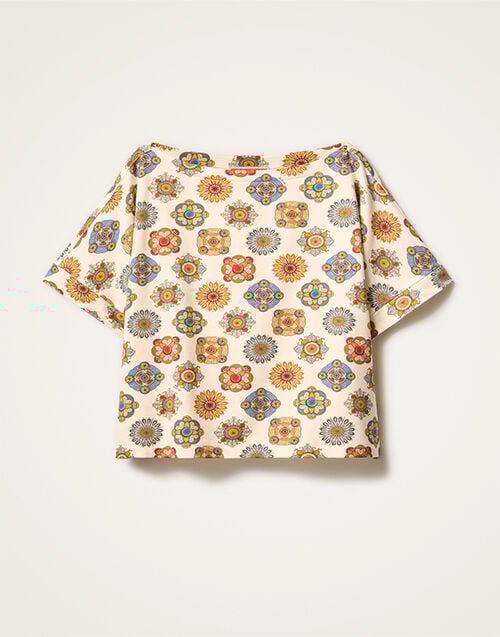 La DoubleJ Meditation Tee La DoubleJ Meditation Tee Nucleus Off White TSH0055JER020NUC01WH05