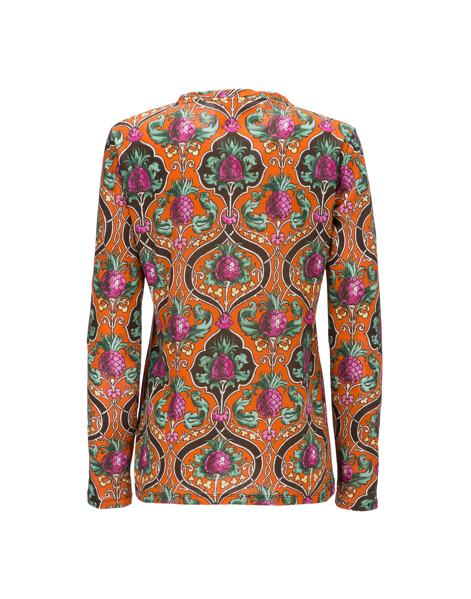 LaDoubleJ Going to Yoga Top Ananas Arancio SHI0017JER002ANA0002