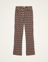 La DoubleJ The Cropped Flare Jean La DoubleJ The Cropped Flare Jean Pesciolini Blue TRO0158COT063PES04BU03