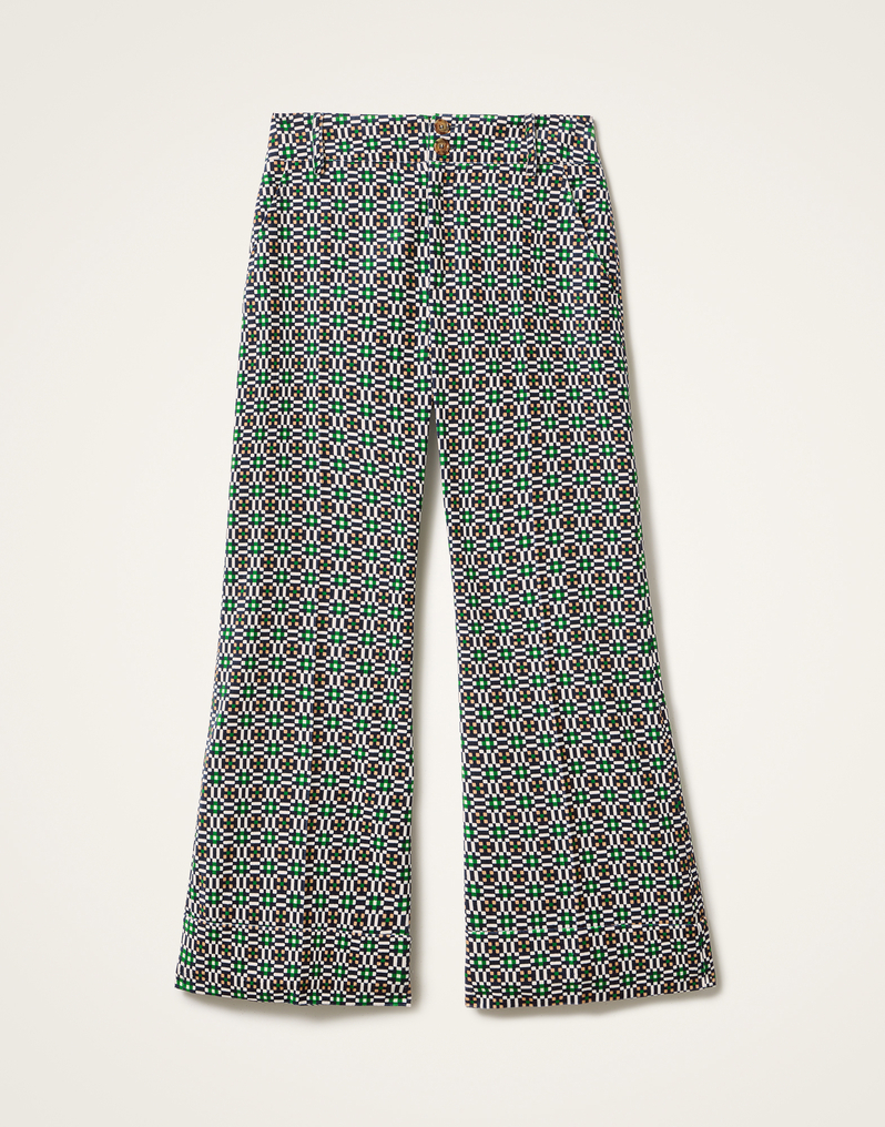 La DoubleJ Hendrix Pants La DoubleJ Hendrix Pants Byte Micro Green TRO0014VEL001BYT04GR02