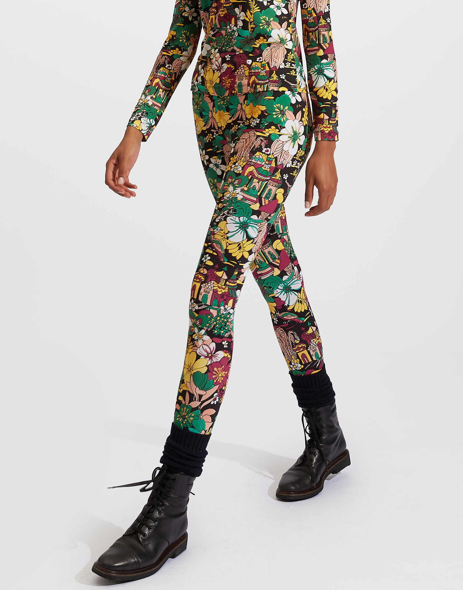 La DoubleJ Leggings Temples TRO0013JER005TEM0001