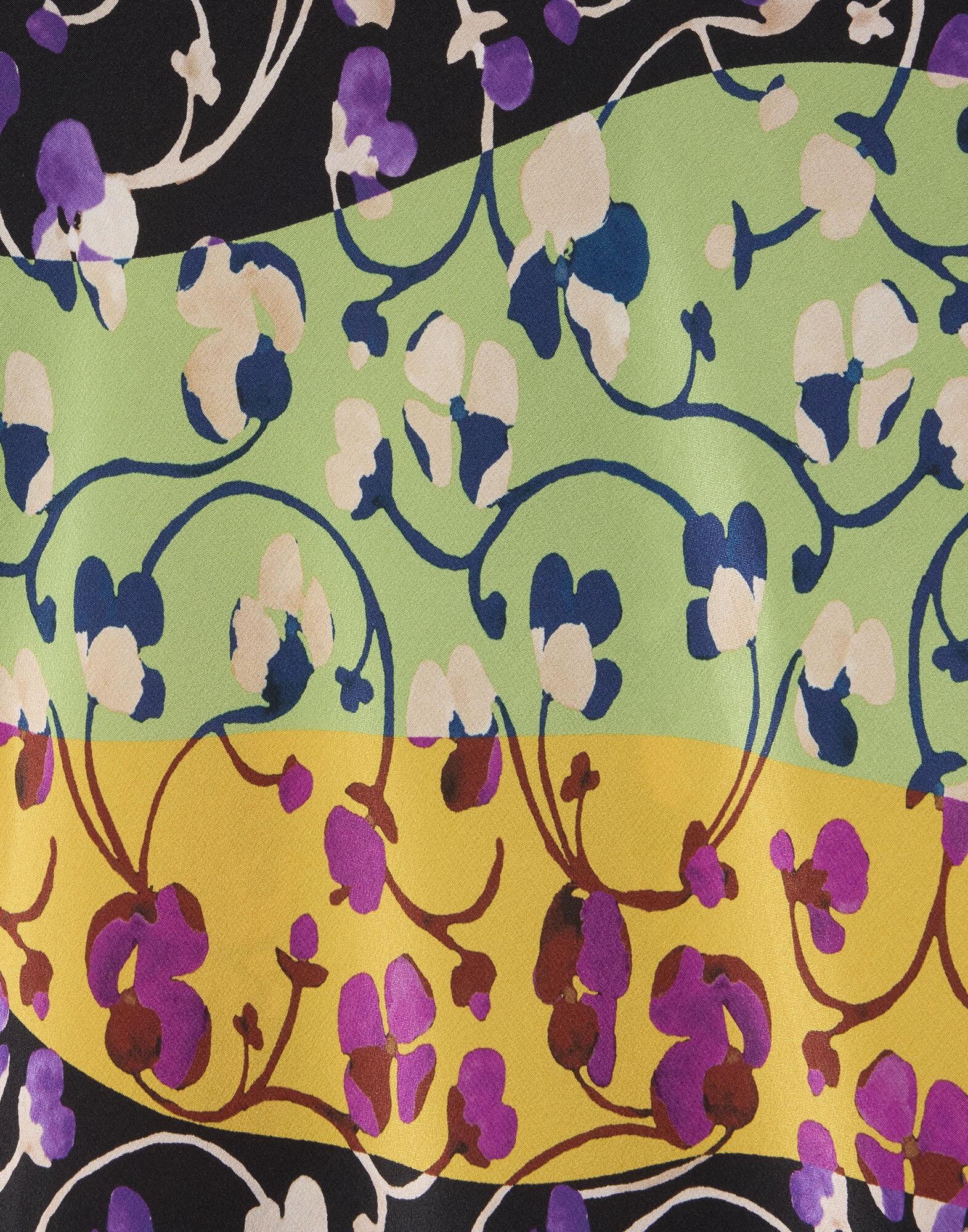 La DoubleJ Marlene Dress Honeysuckle Tricolor Plac&eacute;e Yellow DRE0869CRE001HNY04YE02