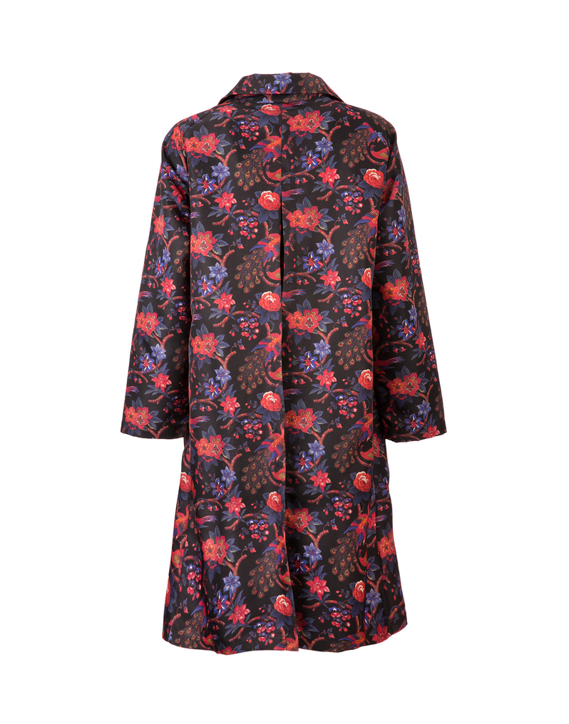 LaDoubleJ Nylon Loden Coat LaDoubleJ Nylon Loden Coat Pavone Nero JAC0002NYL001PAV0001