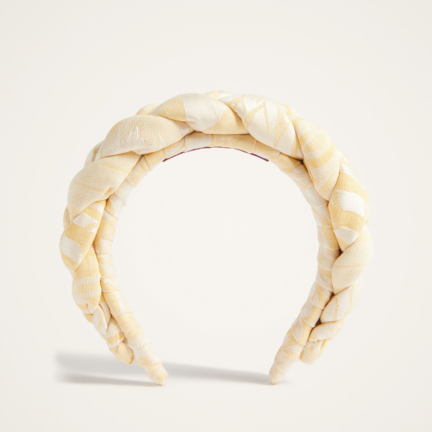 La Doublej Rapunzel Headband In Iris Yellow
