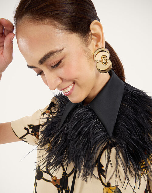 La DoubleJ La Scala Collar Solid Black SCA0101DUC002SOLIDBL01