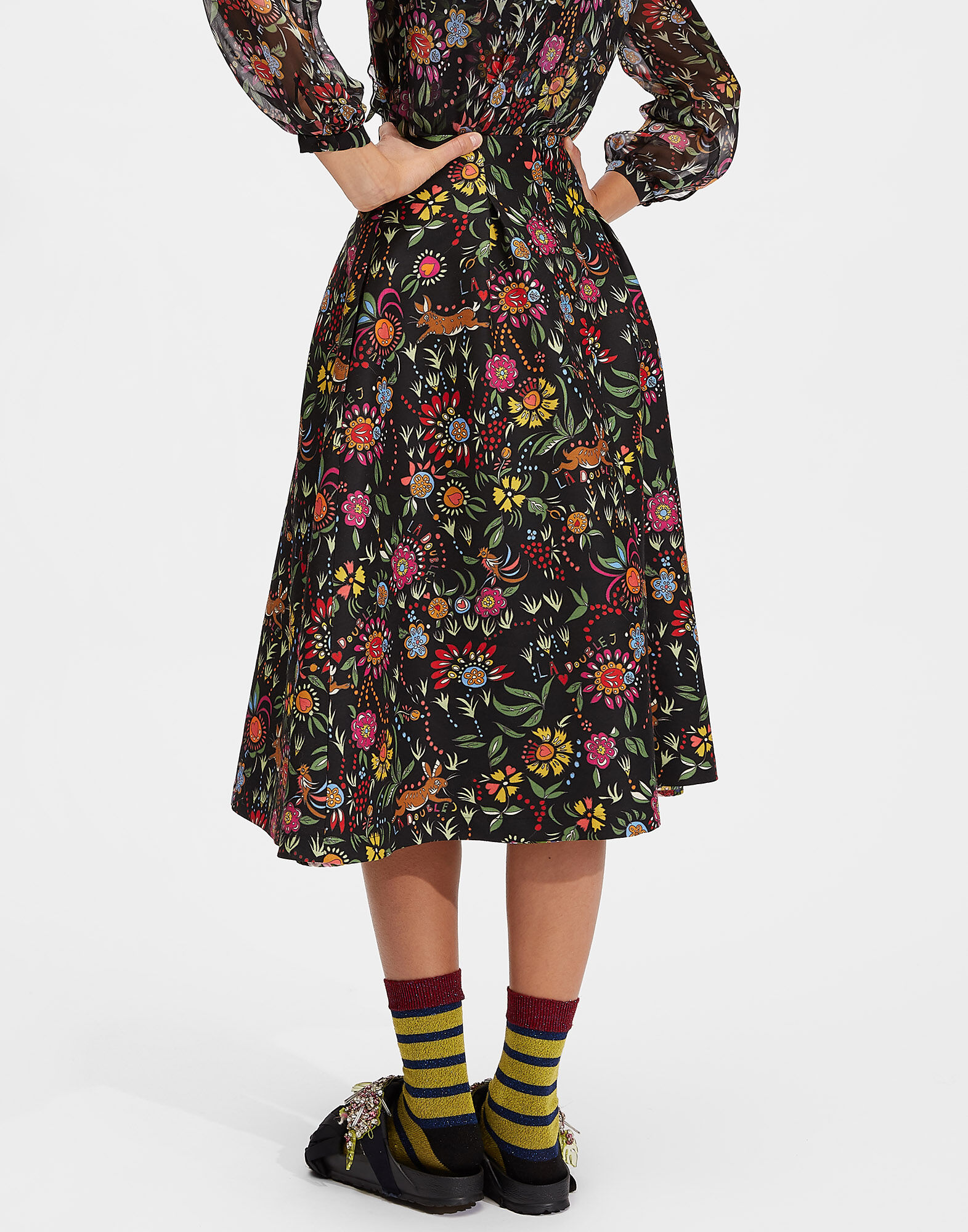 LaDoubleJ Macaron Skirt Babe SKI0032CAD001BAB0001