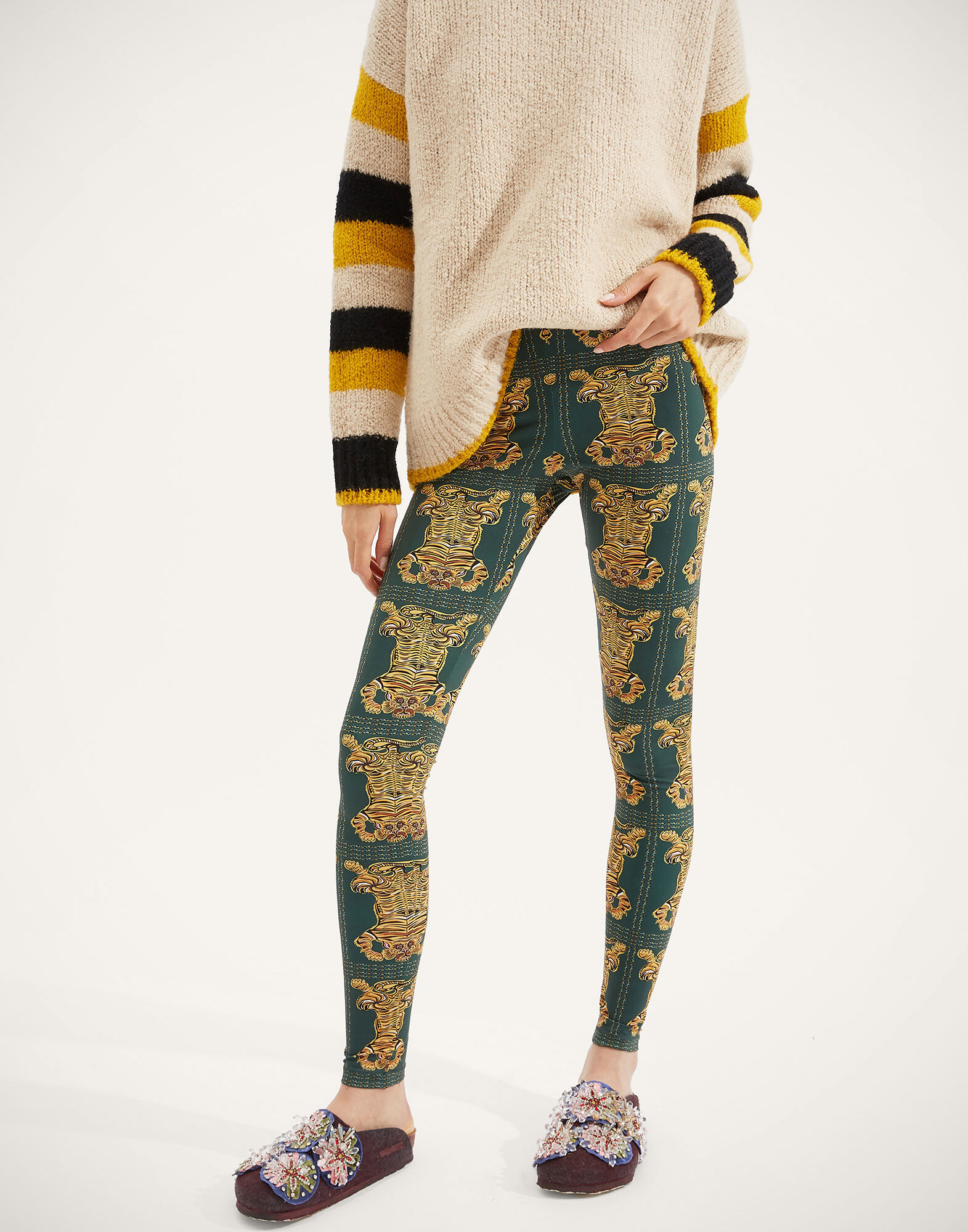 La DoubleJ Leggings Tiger Tiles TRO0013JER005TIG0003