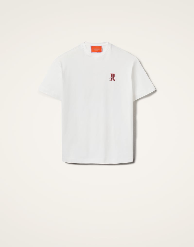 La DoubleJ Raise Your Vibration T-Shirt La DoubleJ Raise Your Vibration T-Shirt Solid Print TSH0020JER032SOP04WH05