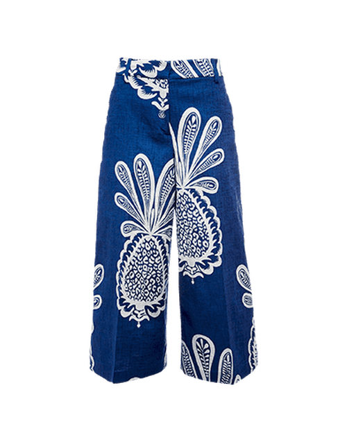 LaDoubleJ Coulotte Pants Big Pineapple Blu TRO0027COT005PNP0002