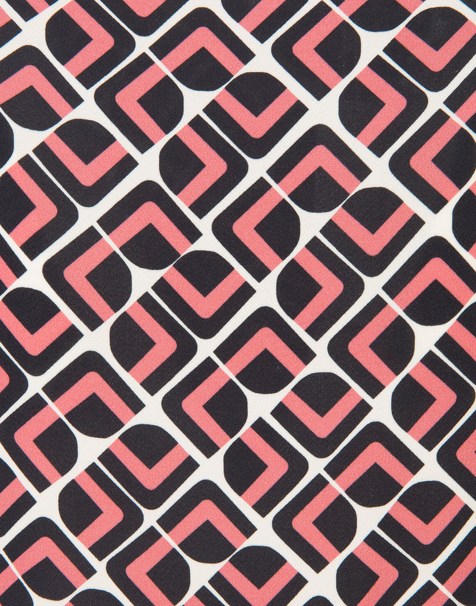 LaDoubleJ Chemisier Dress Domino Rosa DRE0025VIS001DOM0001