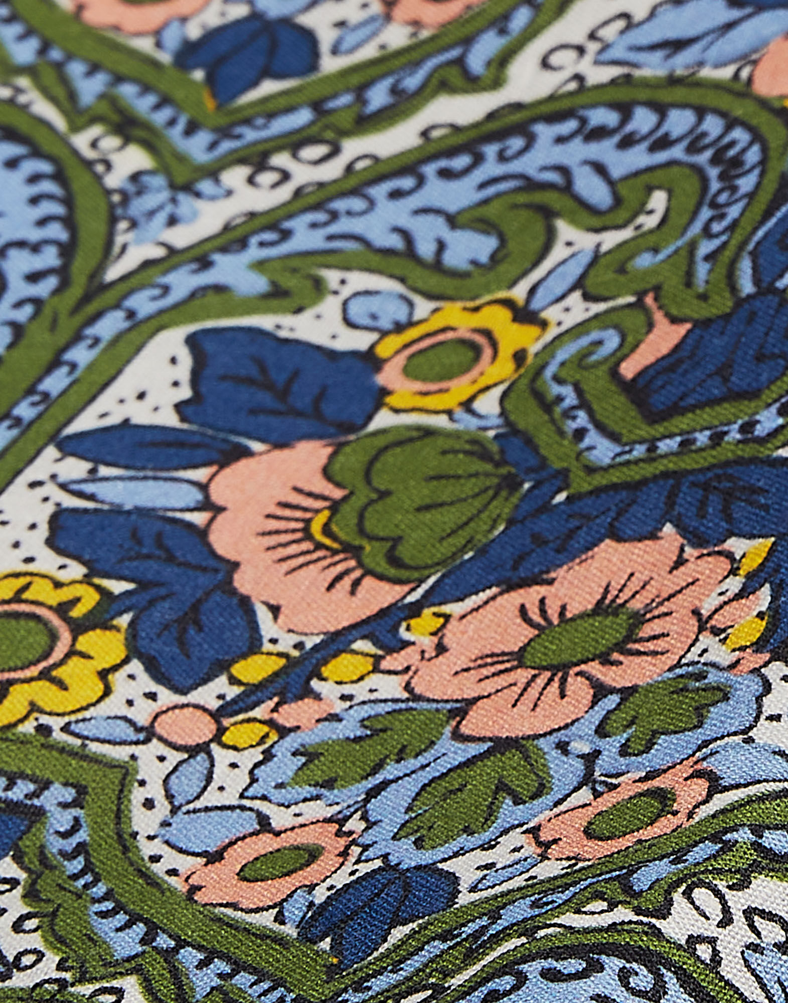 La DoubleJ Large Napkins Set Of 2 Corte Blue Small NAP0006LIN001CRT0005