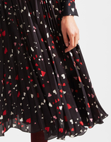 LaDoubleJ Soleil Skirt LaDoubleJ Soleil Skirt Cuori Nero SKI0041DBG001CUO0002