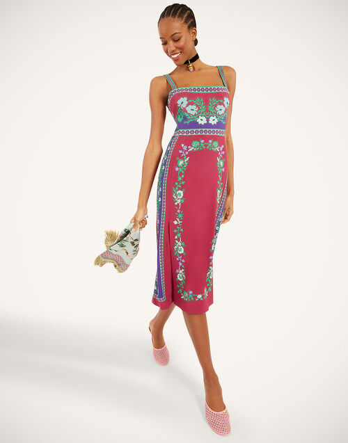 La DoubleJ Buy Me A Martini Dress Regalia Plac&eacute;e Red DRE0673VIS011REG02RE01