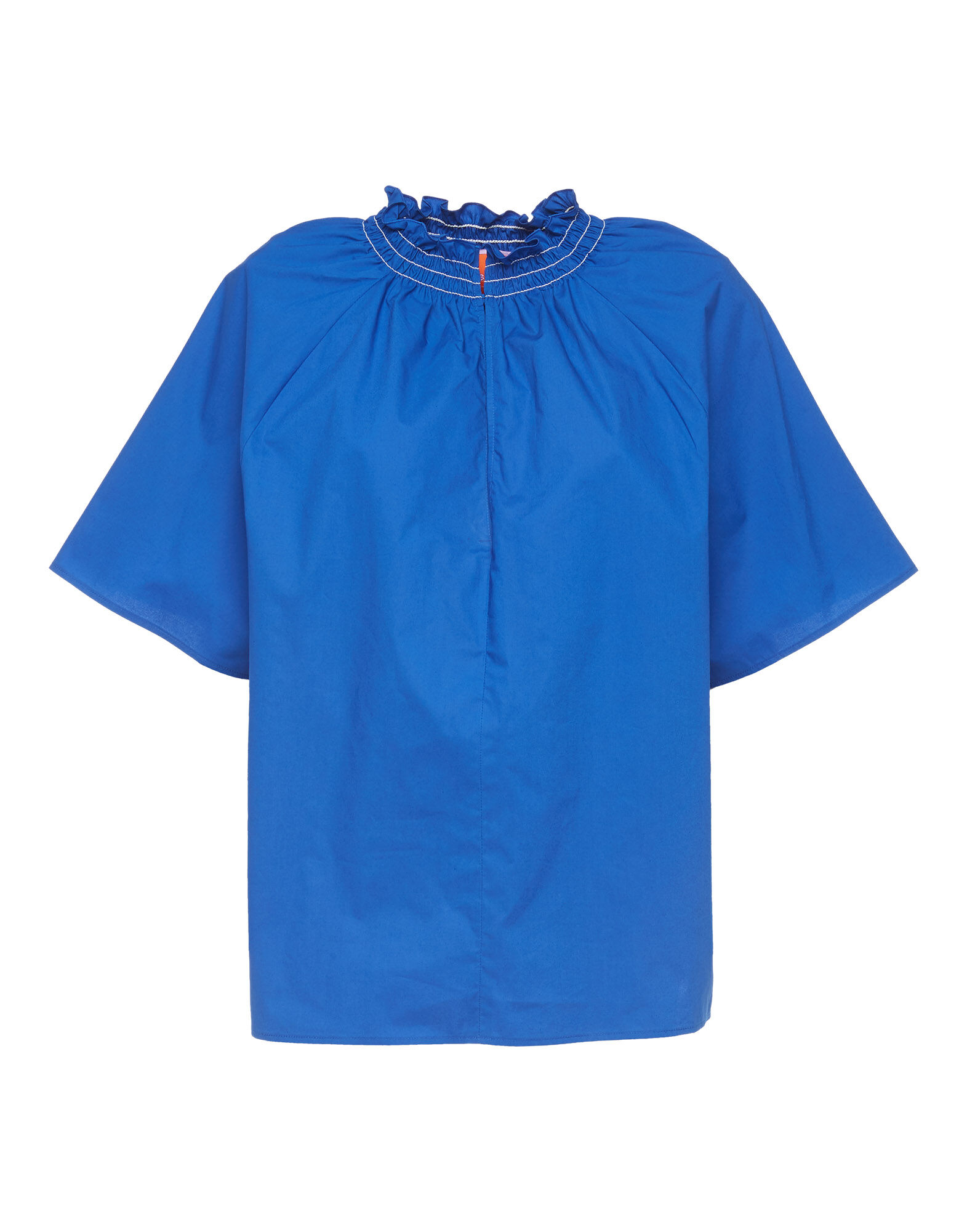 La DoubleJ Holiday Shirt Solid Blue SHI0063COT001BLU0005