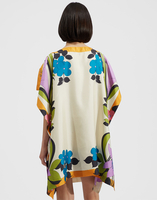 La DoubleJ Scarf Dress La DoubleJ Scarf Dress Cameo Blooms Placée DRE0223SIL006CAB0001