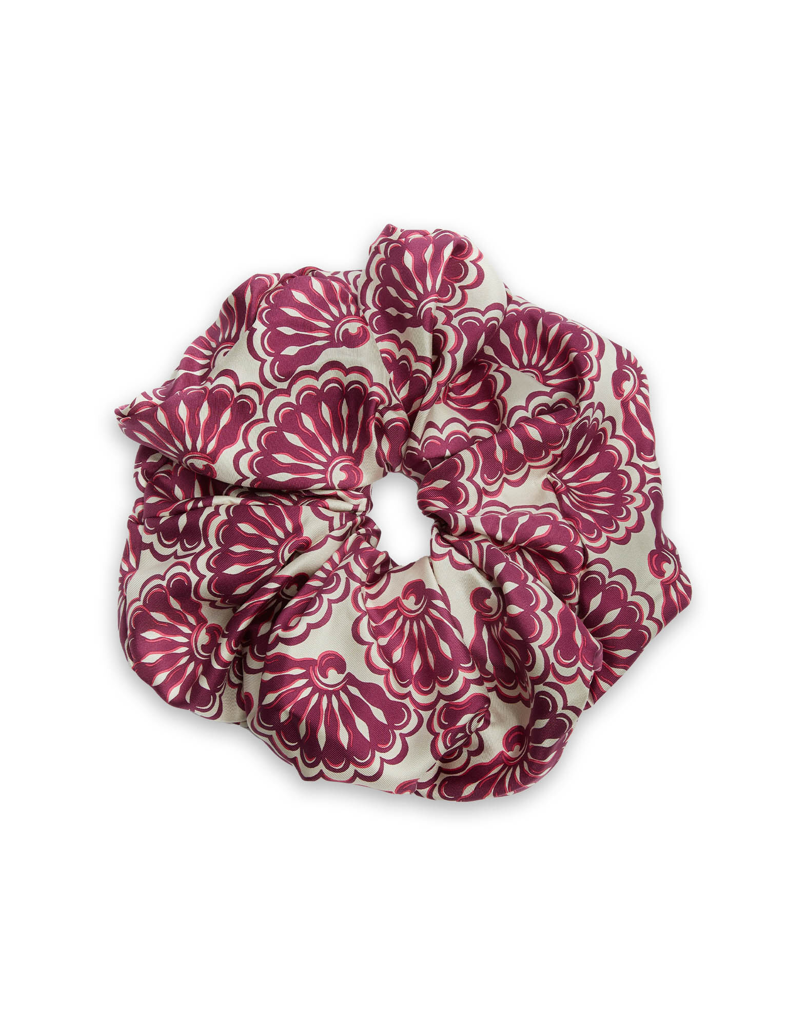 La DoubleJ Giga Scrunchie Fans Purple SCR0003SIL001FAN01PU01