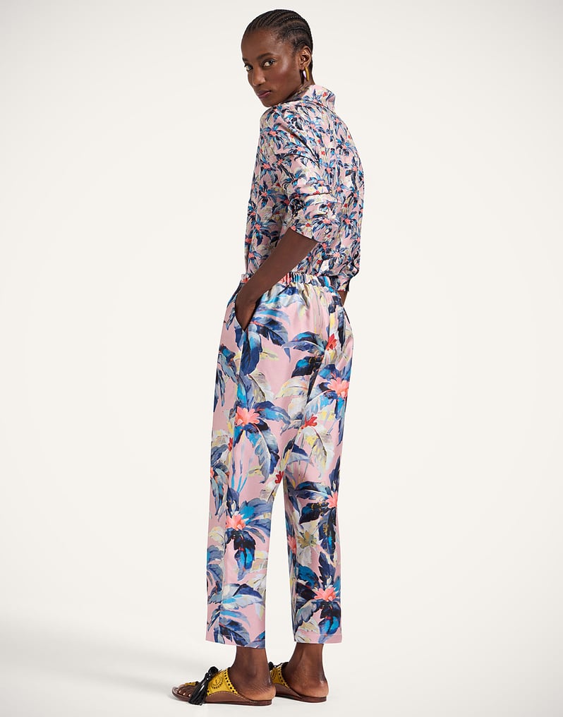 La DoubleJ Drawstring Pants La DoubleJ Drawstring Pants Maxi Tropicana Mauve TRO0053SIL001TRC01PU06