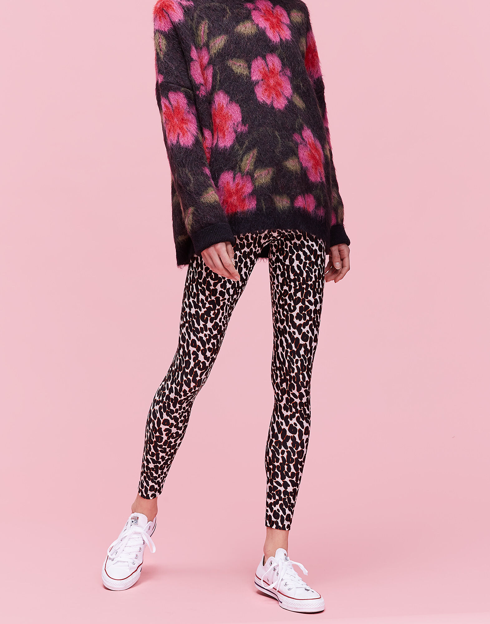 LaDoubleJ Leggings Leopard TRO0013LYC001LEO0001