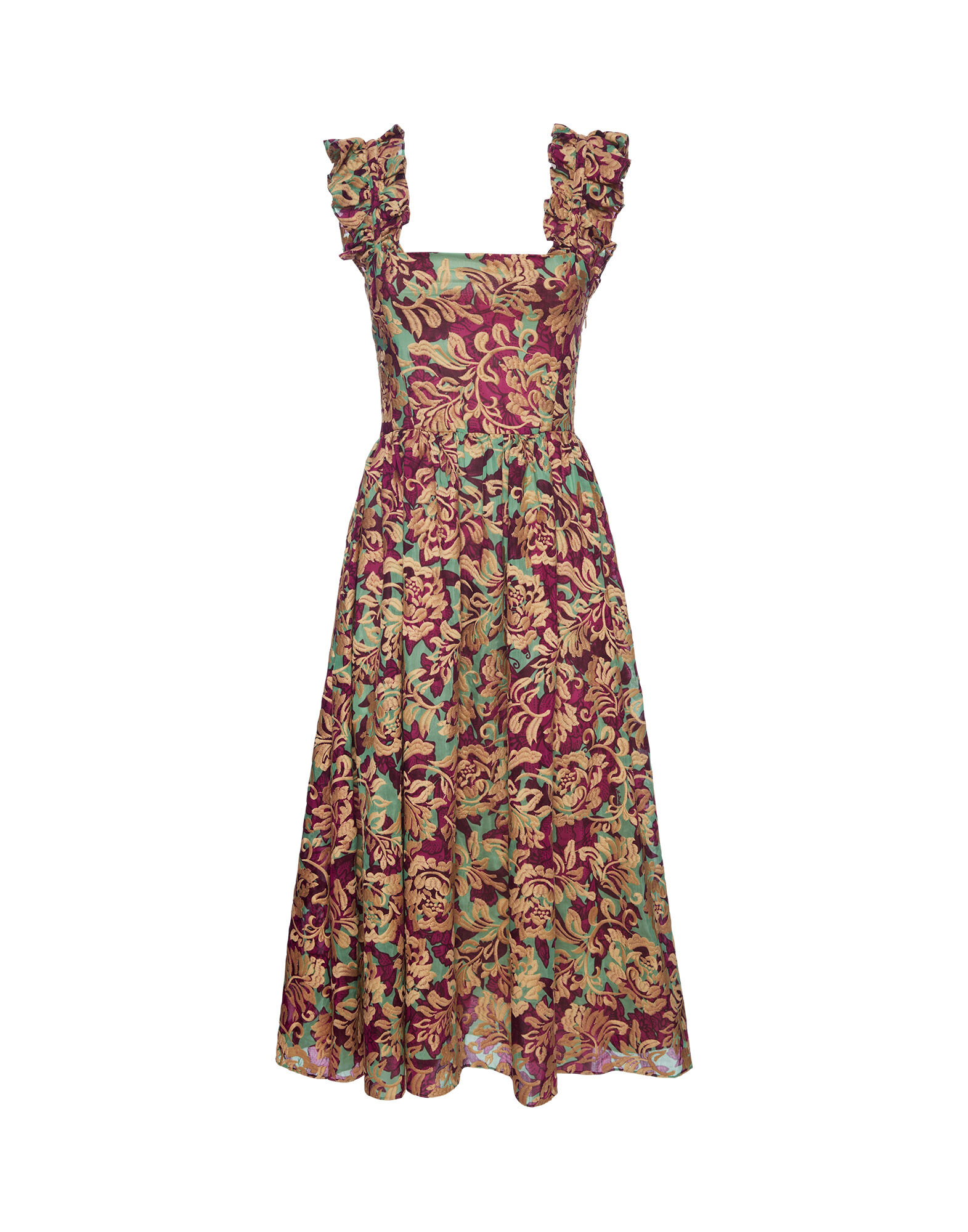 La DoubleJ Zeta Dress Lilium Purple DRE0660EMB029LIL01PU01