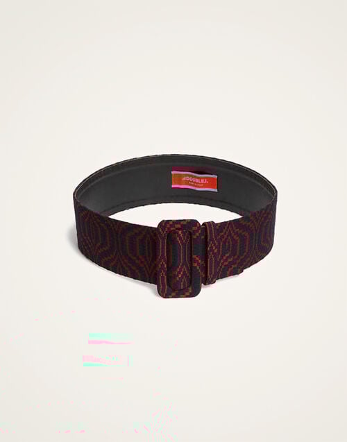 La DoubleJ Medium Belt La DoubleJ Medium Belt Pixel Blue BEL0007JCQ098PIX01BU03