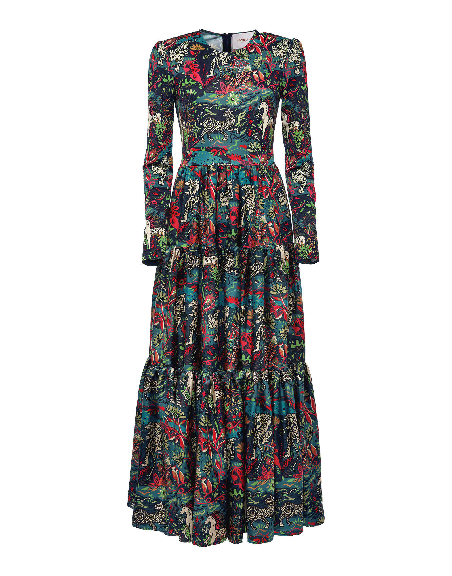 La DoubleJ Big Dress Giungla DRE0172SIL001GIU0001