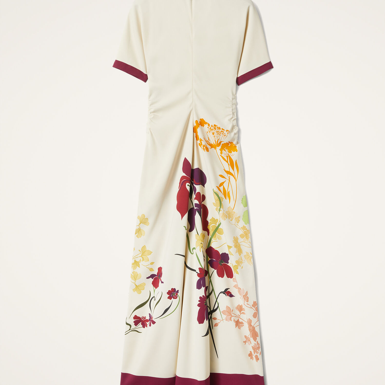 La Doublej Angelica Dress In Corsage Placée Ivory