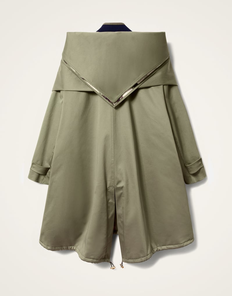 La DoubleJ Windsor Parka La DoubleJ Windsor Parka Solid Military Green JAC0160COT081SOLIDGR12