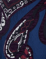 La DoubleJ Pencil Skirt La DoubleJ Pencil Skirt Paisley Blu SKI0011JAC035PAI0002