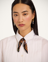 La DoubleJ Foulard 45 La DoubleJ Foulard 45 Mariposa Placée Celeste SCA0065SIL006MAR07BU12