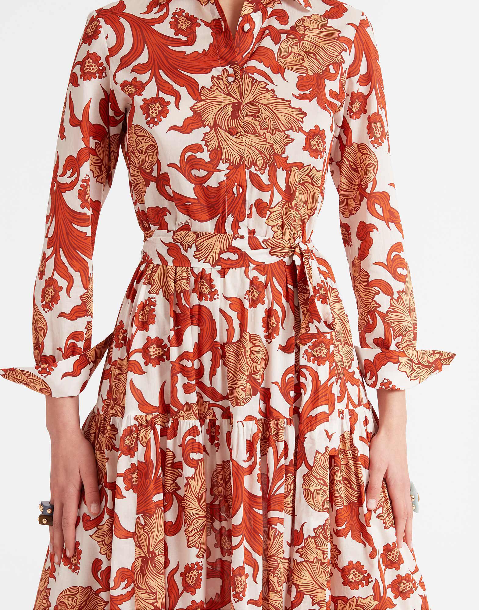 La DoubleJ Bellini Dress Reef White DRE0016COT003REE01WH01