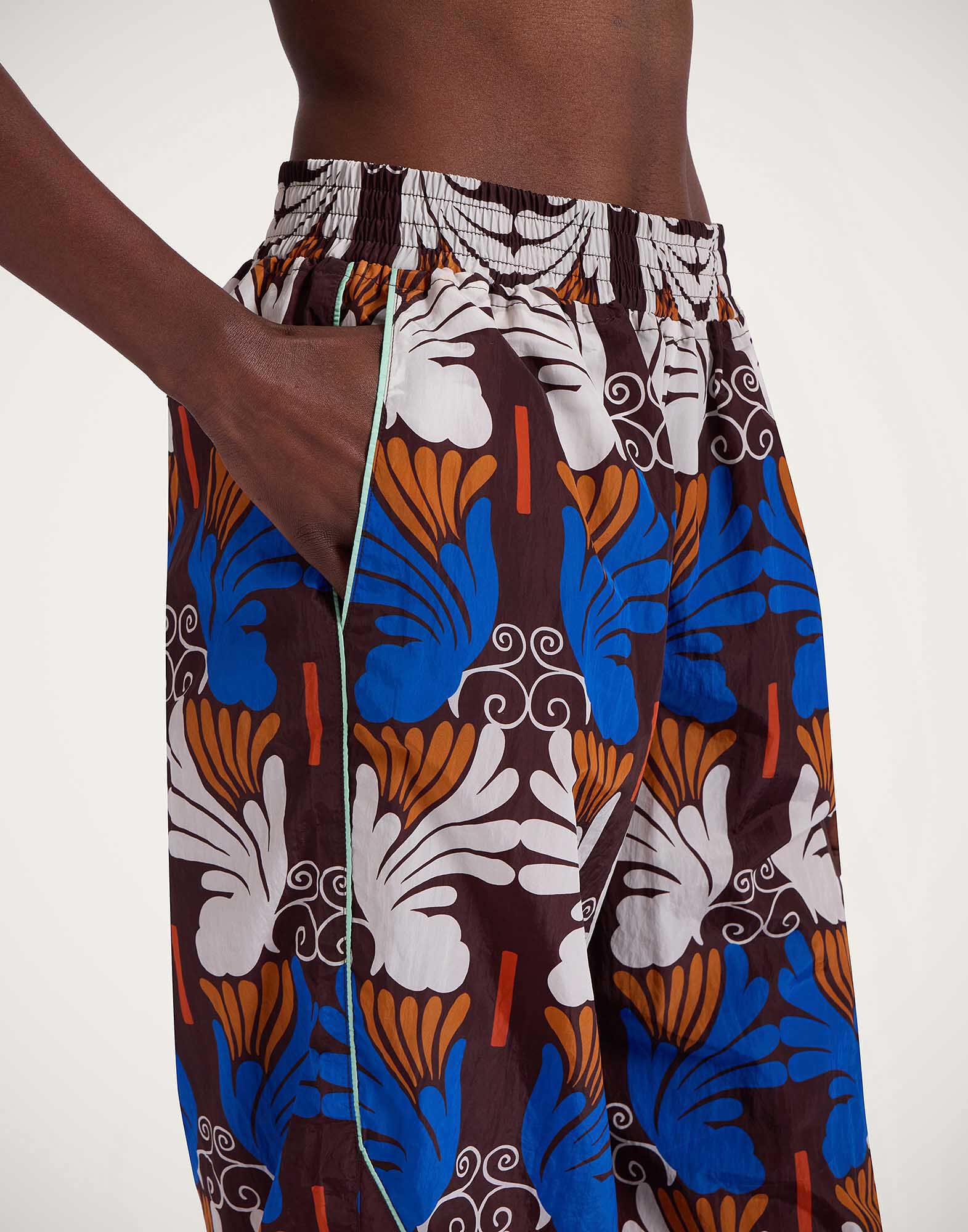 La DoubleJ Court Pants Ali Chocolate TRO0145NYL011WIG07BR07