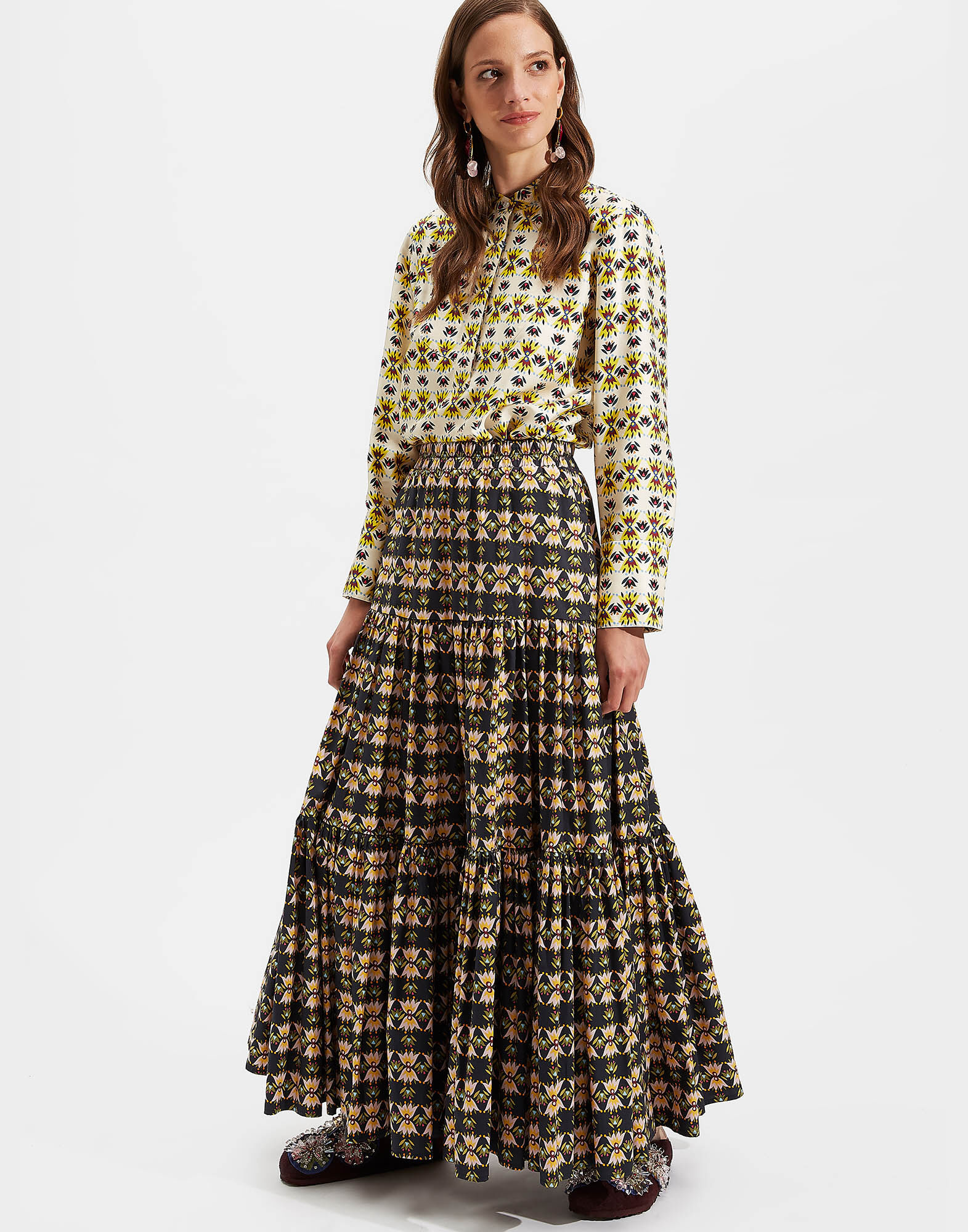 LaDoubleJ Portofino Shirt Bacetto Bianco SHI0046SIL001BAC0002