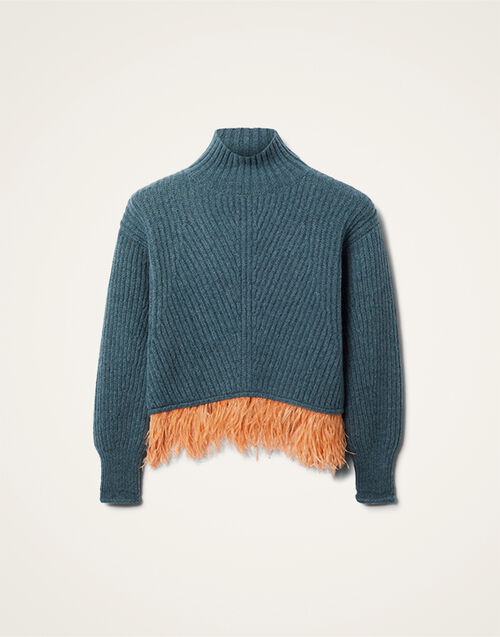 La DoubleJ High Kick Sweater Blue PUL0174KNI098VA210BU07