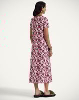 La DoubleJ Sporty Swing Dress La DoubleJ Sporty Swing Dress Eclipse Burgundy DRE0247JER002ECL01RE02