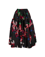 LaDoubleJ Oscar Skirt LaDoubleJ Oscar Skirt Orchidea Nero Multicolor SKI0026JAC012ORC0004