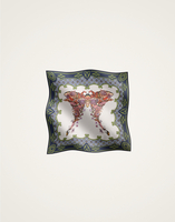 La DoubleJ Foulard 45 La DoubleJ Foulard 45 Mariposa Placée Celeste SCA0065SIL006MAR07BU12